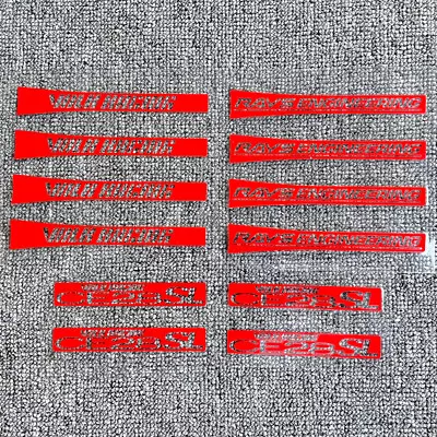 $21.35 • Buy 12x Japan Red Rays Volk Racing Ce28sl High Quality Replacement Decal Jdm Sticker