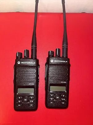 2 Motorola MOTOTRBO XPR3500e UHF AAH02RDH9VA7AN Two Way Radio • $500