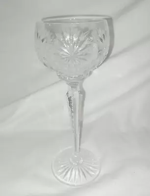 Ullmann & Wildner Bohemian Czech VTG Crystal Hand Cut Red Wine Glass~ 9 Avail. • $5.50