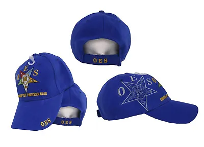 OES Order Of The Eastern Star Mason Royal Blue Embroidered Cap CAP964 Hat  • $9.88