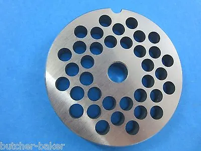#22 X 5/16  Hole STAINLESS Meat Grinding Grinder Plate Disc MTN Hobart LEM Etc • $29.75