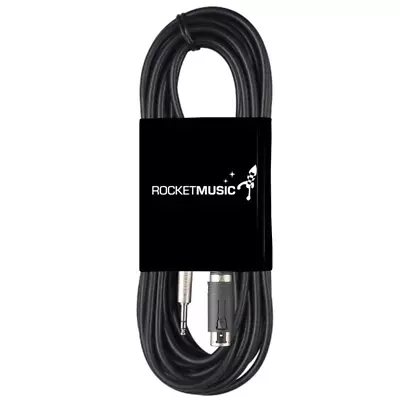 Rocket XLR M/F Convertible Plug To Phono Cable - 6M • £7.99