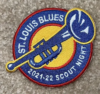 $17.99 • Buy BRAND NEW St. Louis Blues SGA 2021-22 Theme Boy Girl Scout Night Iron-On Patch!