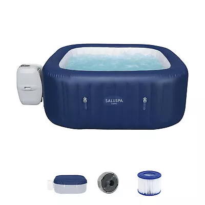 Bestway SaluSpa Hawaii AirJet Inflatable Hot Tub With 114 Soothing Jets Blue • $481.29