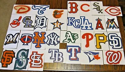 NEW MLB Logo Stickers 2024 - PICK ANY TEAM - Baseball Decal Peel & Stick Sticker • $1.97