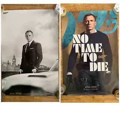 James Bond 007 Skyfall  & No Time To Die 36”x24” Licensed Posters Pyramid • £10