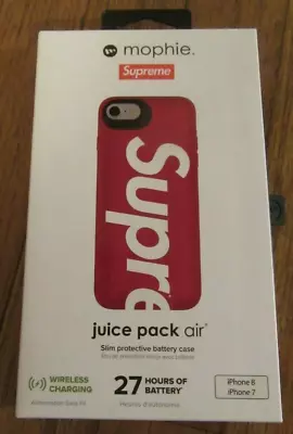 Supreme Mophie Juice Pack Air Red FW18 Supreme New York 2018 Brand New DS NIB  • $151.20