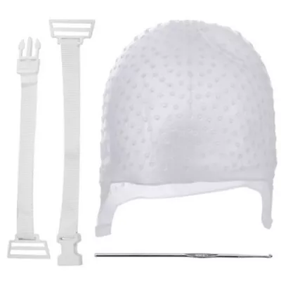 £6.36 • Buy Hair Colouring Highlighting Dye Cap Frosting Tipping Reusable Silicone Salon #~;