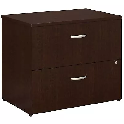 Bush Series C Mocha Cherry 36W 2 Drawer Lateral File WC12954C • $486.13