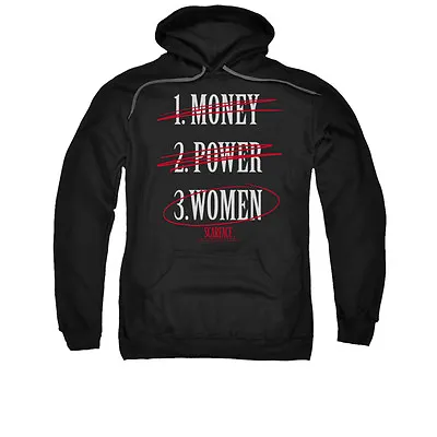 SCARFACE MONEY POWER WOMEN Licensed Pullover Hooded Sweatshirt Hoodie SM-3XL • $55.92