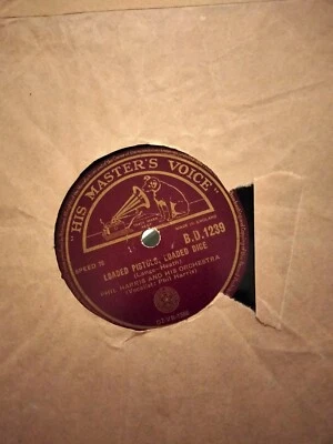 £1.95 • Buy Phil Harris - Loaded Pistols,Loaded Dice/Now You've Gone And Hurt... 78RPM HMV