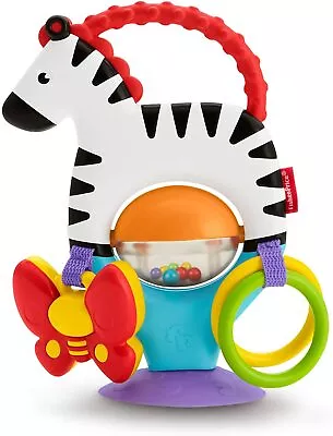 Activity Zebra New-Born Sensory Toy Suction Base With Colors Textures & Sounds • £24.79