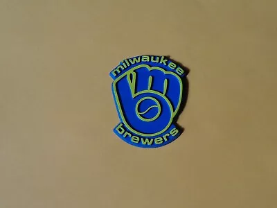 Vintage Mlb Milwaukee Brewers  Fridge Magnet Standing Board Old School Rare • $24.50