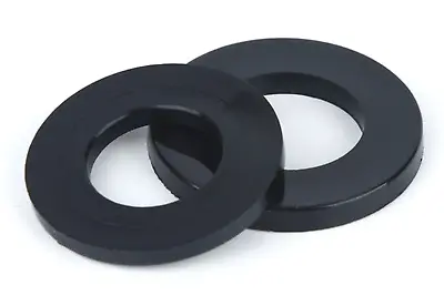 Washers Form A Flat 304 Stainless Steel Black Carbon Steel M1.6 To M12 • £1.99