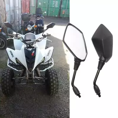 ATV UTV Rear View Side Mirrors For Yamaha Raptor 700R SE 90 YFZ450R SE YFZ50 • $25.35