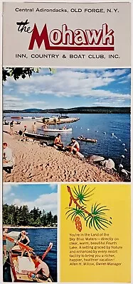 1964 The Mohawk Inn Country & Boat Club Inc. Adirondacks Old Forge N.Y. Brochure • $19.99