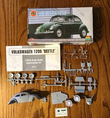 Airfix #02416 VW Beetle 1200 1:32 Scale Plastic Model Kit (PLZ READ!!) • $24.50