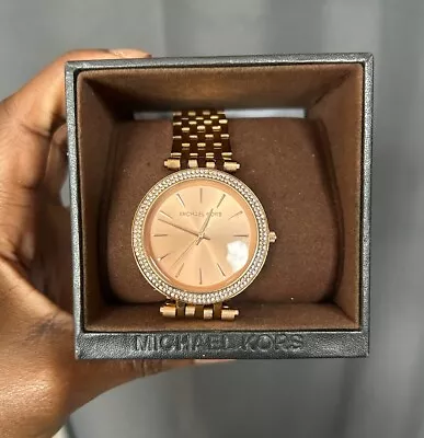 Michael Kors Darci Bracelet Watch - Rose Gold • £30