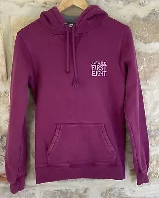 Jack Wills Hoodie Size 12 Burgundy/deep Red Hooded Sweatshirt Pullover Excellent • £2