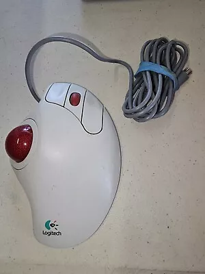 Logitech Trackman Marble Plus Wheel Mouse T-CL13 Marble+ • $13.49