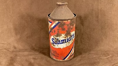 Vintage Schmidts Beer Can Cone Top • $38.50
