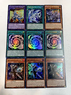 Yugioh Blue Eyes Jet Dragon Blue Eyes Tyrant Dragon Prismatic Mp23 S015 • $19.99