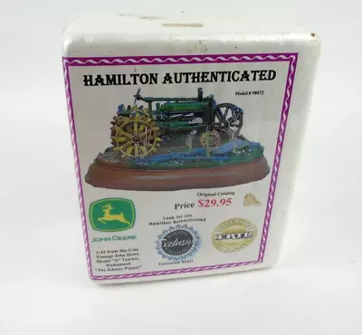 Ertl John Deere Diecast 1:43 Model  A  Tractor Hamilton Exclusive Authenticated • $9.46