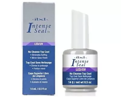 IBD - No Cleanse Top Coat - LED/UV Intense Seal ( 0.5oz ) • $13.10