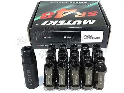 Muteki Sr48 20pcs Extended Wheels Tuner Lug Nuts (open End/12x1.5/titanium) • $49.99