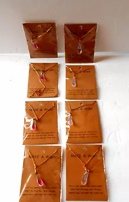 Wholesale Lot Of 8   Make A Wish  Necklaces-Carded • $7.99