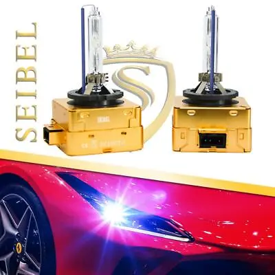 Xenon Burner D1S Lamps Bulbs E-approval For Porsche Cayenne 2 GOLD EDITION • £36.92
