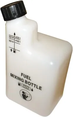 NEW Fuel Petrol Mixing Bottle 2 Stroke Oil For Strimmer Chainsaw 25:1 40:1 50:1 • £9.95