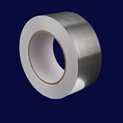 ALUMINIUM Tape Foil Silver Strong Self Adhesive 48mm X 50m • £10.95