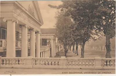 $1.25 • Buy Charlottesville VA -- East Colonnade, University Of Virginia - Univ. Book Store