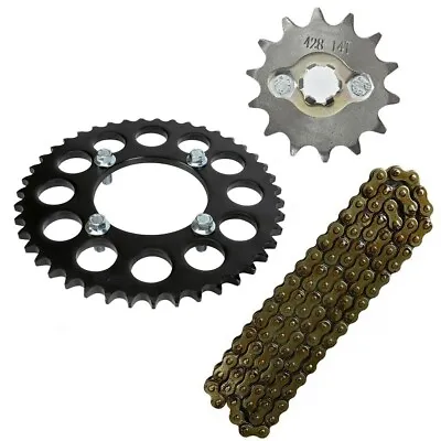 428 Chain +Front &Rear Sprocket For 125cc 140cc 150cc 160cc Dirt Bike Apollo SSR • $45.45