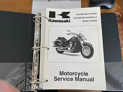 Used Genuine OEM 2006 Kawasaki Vulcan 900 Classic LT Service Shop Repair Manual • $29.99