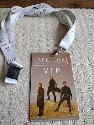 Take That 2019 Greatest Hits Tour VIP Lanyard • £9.99