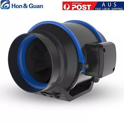 Hon&Guan 4  6  Inline Duct Fan  Exhaust Fan Industrial Hydroponics Ventilation • $75.99