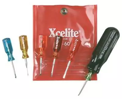 Xcelite M60n Jewelers Screwdriver KitSl/Ph7 Pcs • $22.95