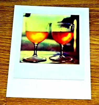 The Impossible Spectrum Project Photograph Postcard ~ Two Glasses Of Vino ~ New • £1.50