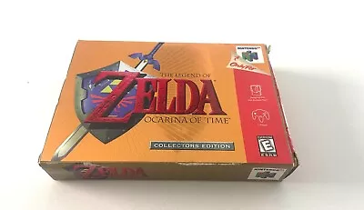 Legend Of Zelda Ocarina Of Time GOLD Collector's Edition N64 • $219.99