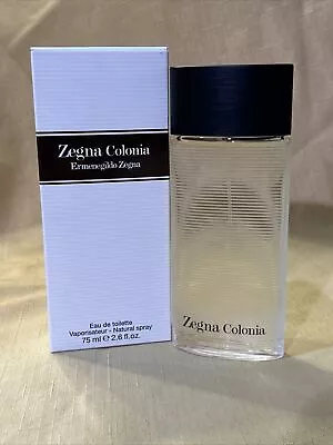 Zegna Colonia By Ermenegildo Zegna For Men EDT Spray 2.6 Oz/75 Ml. PLS Read. • $139.50