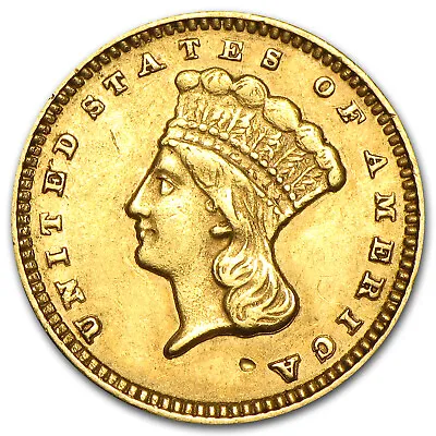 $1 Indian Head Gold Dollar Type 3 XF (Random Year) • $374.32