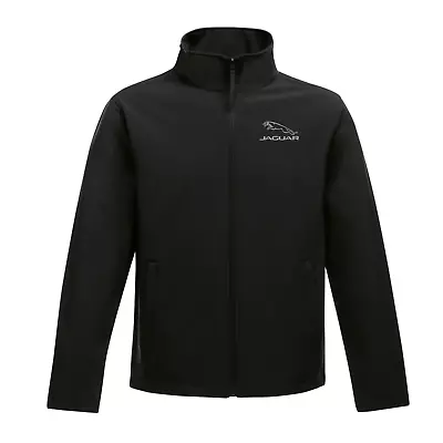 Jaguar Enthusiast Softshell Jacket Coat Black • £32.99