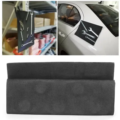 Portable Magnetic Pad Mag Pad Working Tool Storage Mat Auto Car Repair Accessor☂ • £17.87