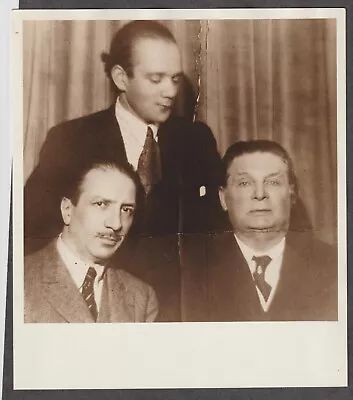 1920's Jacques THIBAUD ~ Joseph SZIGETI ~ Eugene YSAYE Vtg Photo Violinists • $22.99