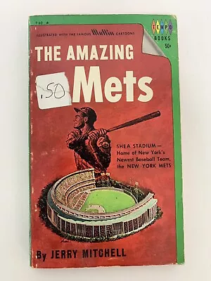 The Amazing Mets By Jerry Mitchell 1964 Vtg Paperback New York Baseball Team • $5.79