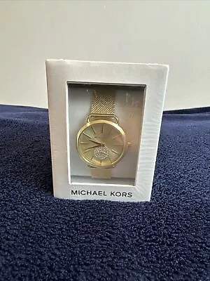 Michael Kors MK3844 Portia 37mm Gold-Tone Stainless Steel With Gold-Tone... • $80