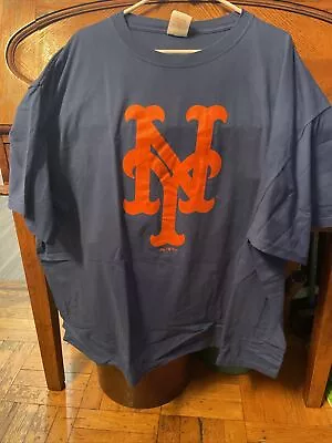 NY Mets Majestic T Shirt. 4 Xl • $11