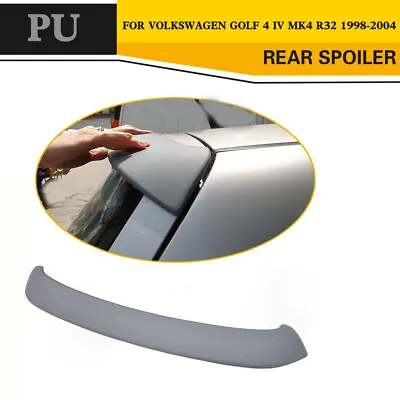 PU Roof Spoiler For VW Golf4 R32 1998-2004 Roof Spoiler Rear Wing Lip Approach • $119.01